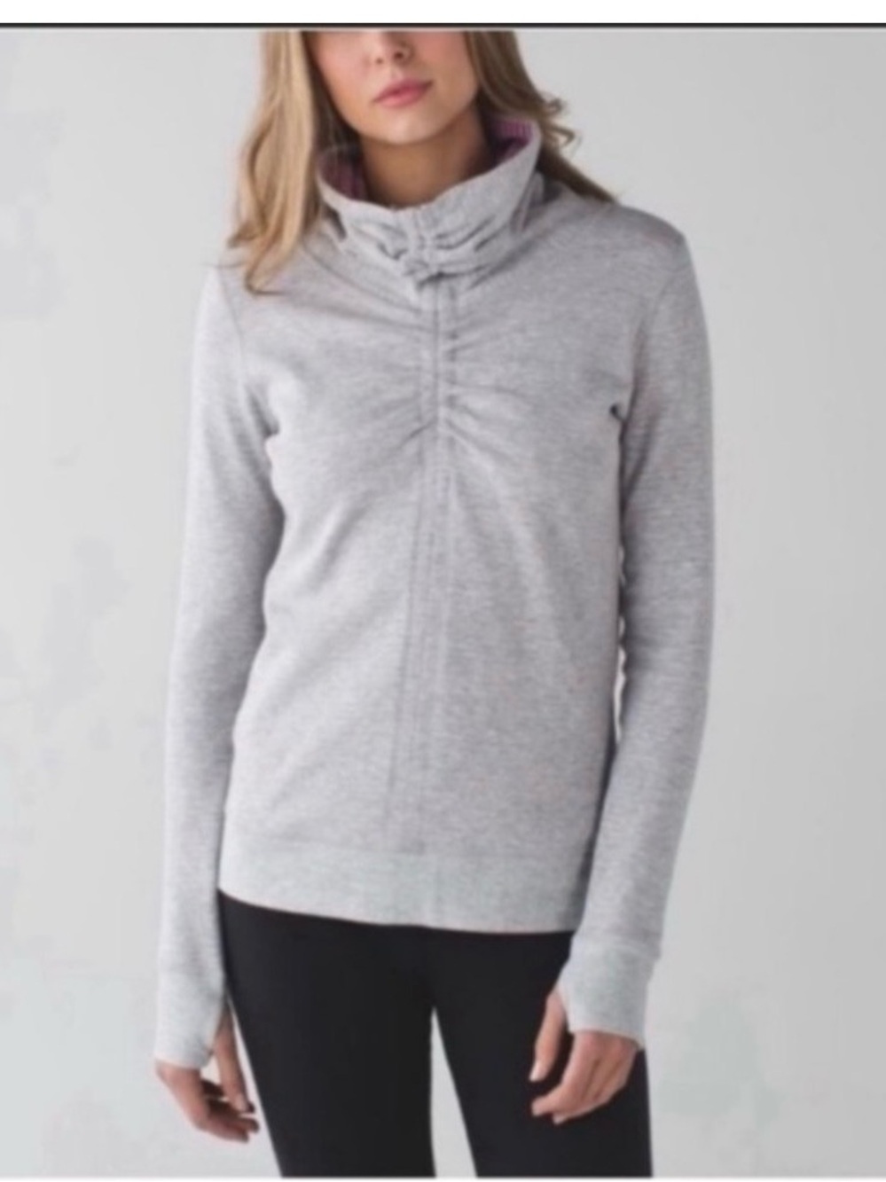 Lululemon In A Cinch Reversible Cowl Neck